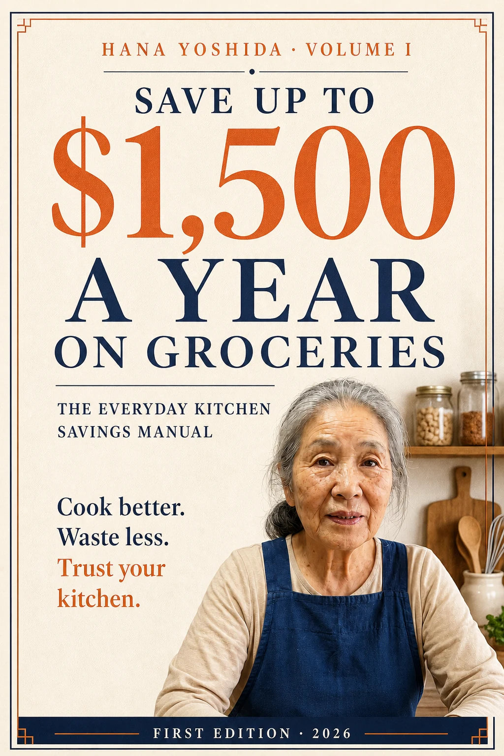 Cook Better, Waste Less — the cover